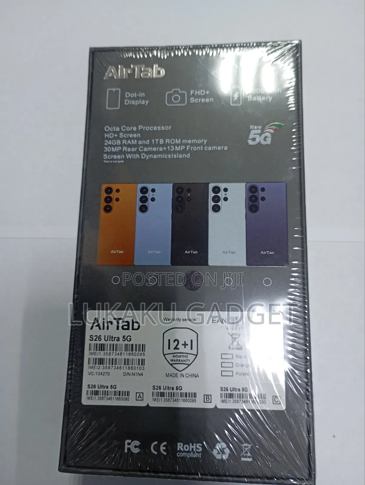 New AirTab S25 Ultra 5G 1 TB Blue
