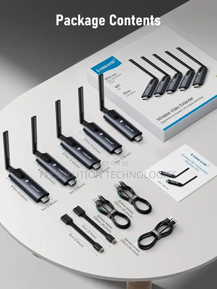 100 Meters Lemorele R1040 Wireless Video Extender