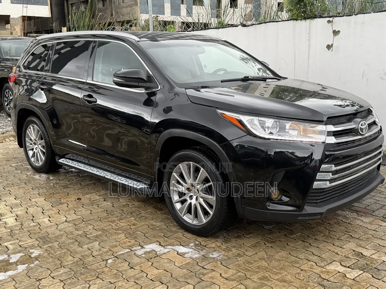 Toyota Highlander XLE V6 4x4 (3.5L 6cyl 6A) 2016 Black