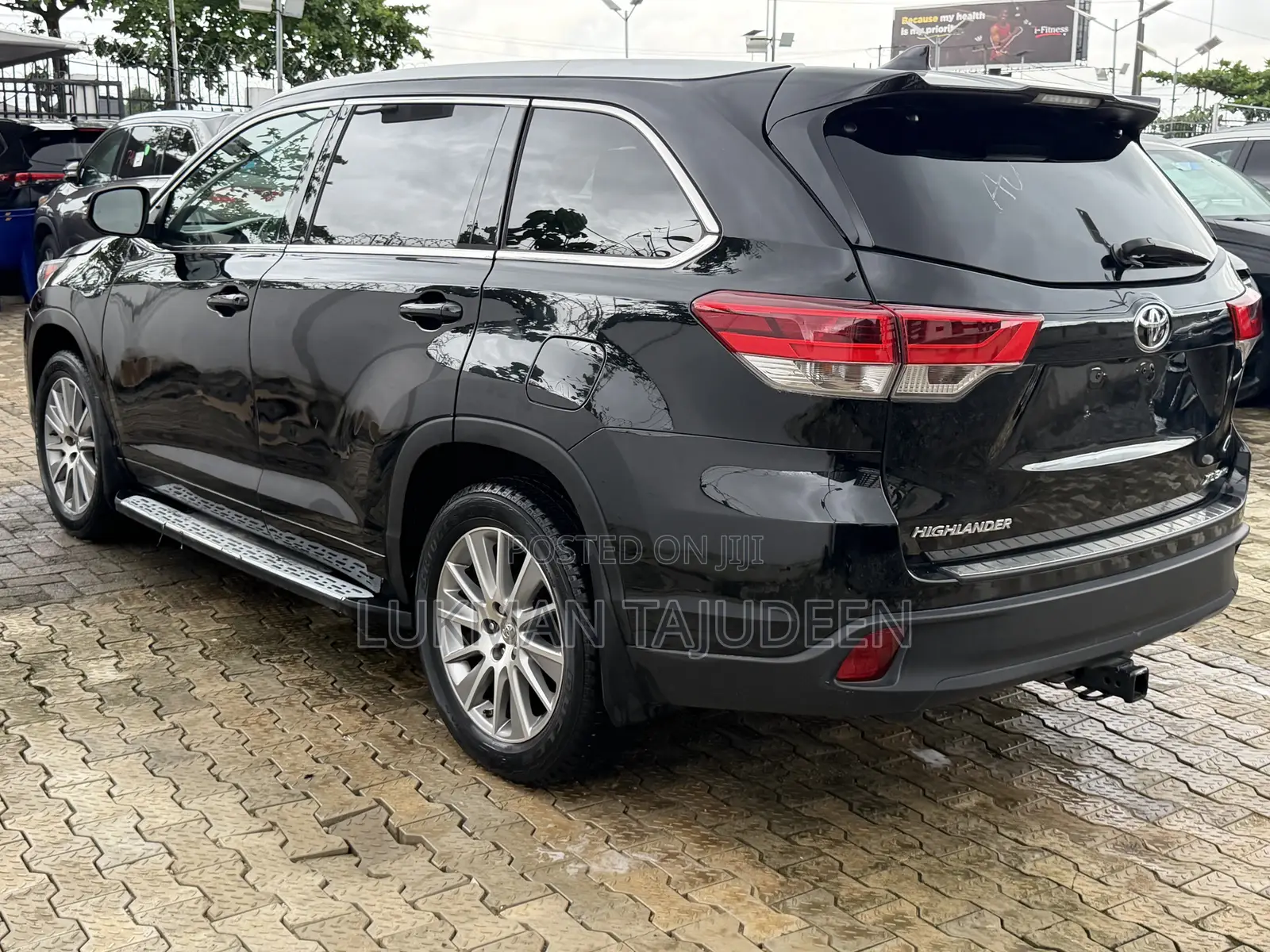 Toyota Highlander XLE V6 4x4 (3.5L 6cyl 6A) 2016 Black