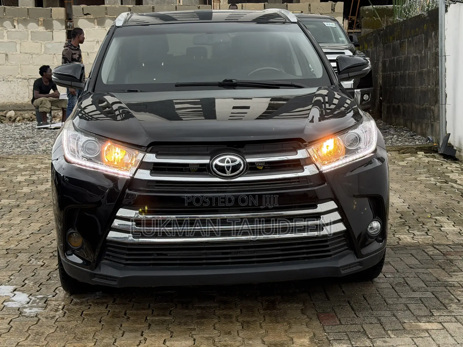 Toyota Highlander XLE V6 4x4 (3.5L 6cyl 6A) 2016 Black