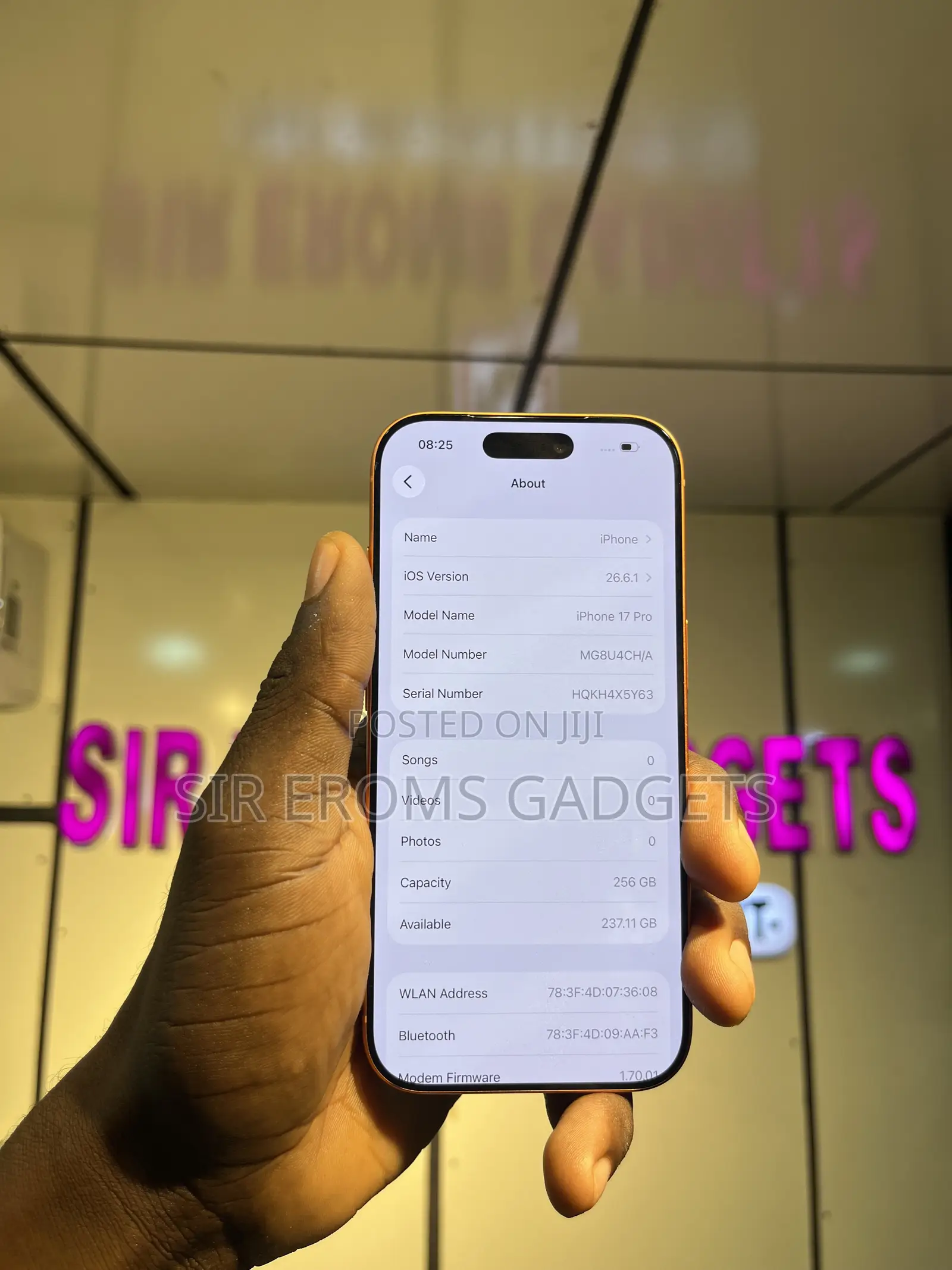 Apple iPhone 17 Pro 256 GB Orange