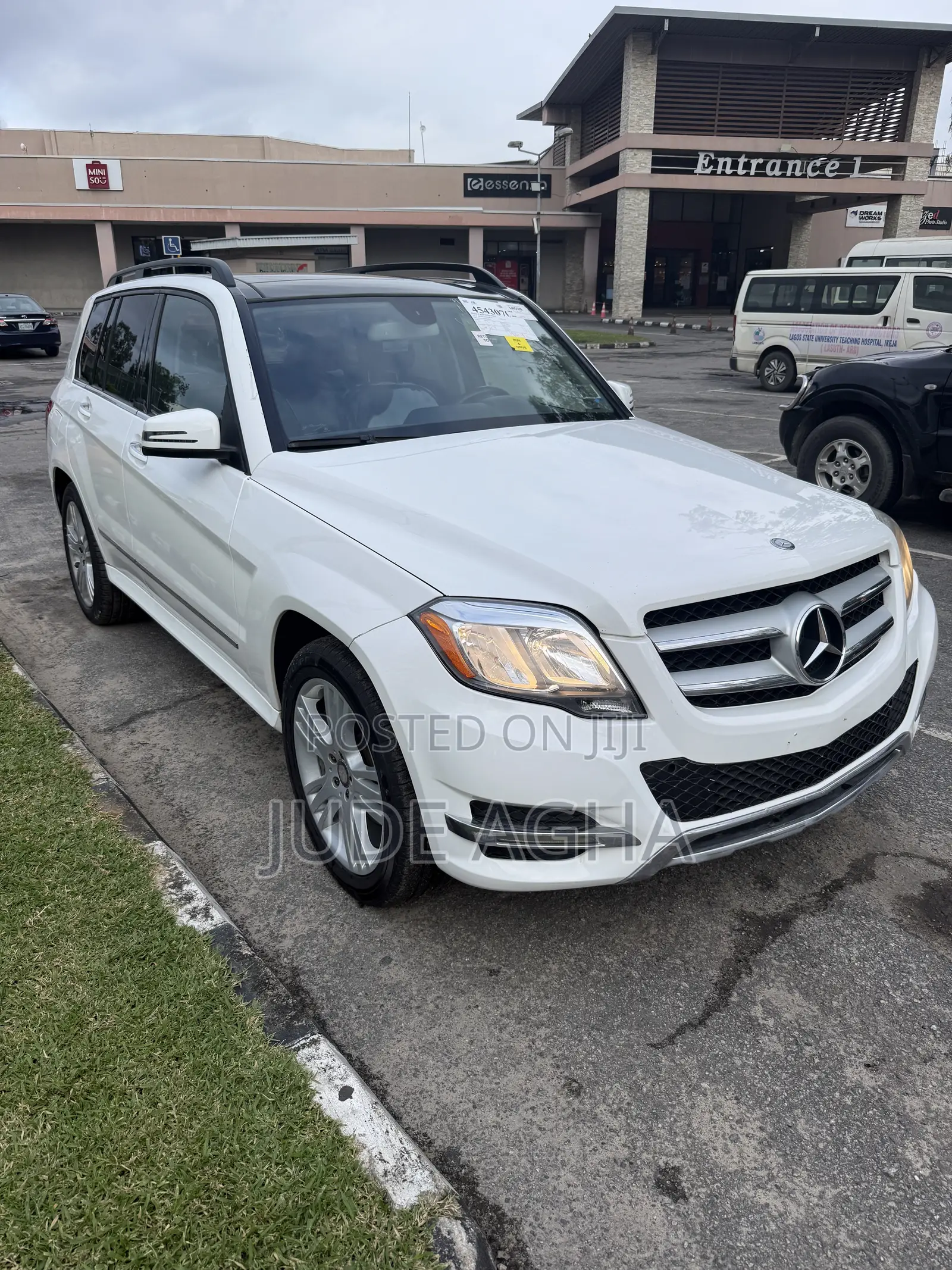 Mercedes-Benz GLK-Class 350 4MATIC 2014 White