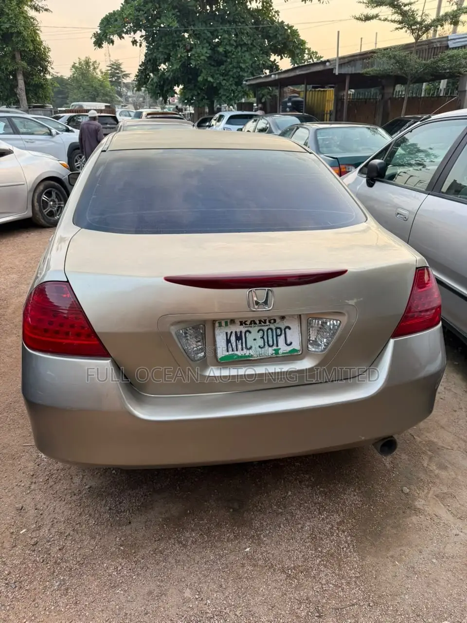 Honda Accord 2007 Gold