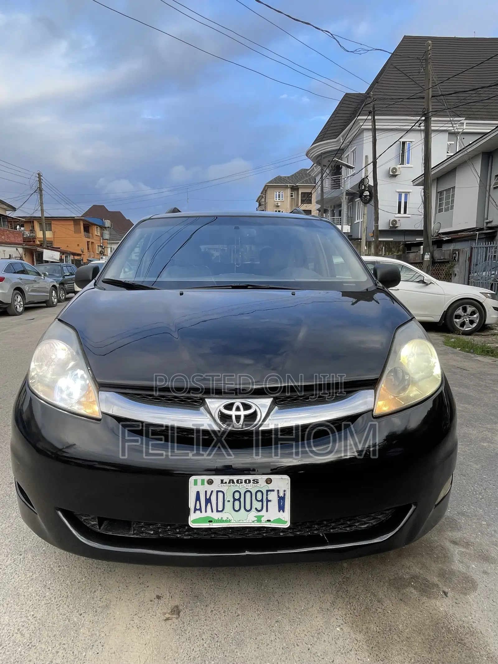 Toyota Sienna XLE 2008 Black