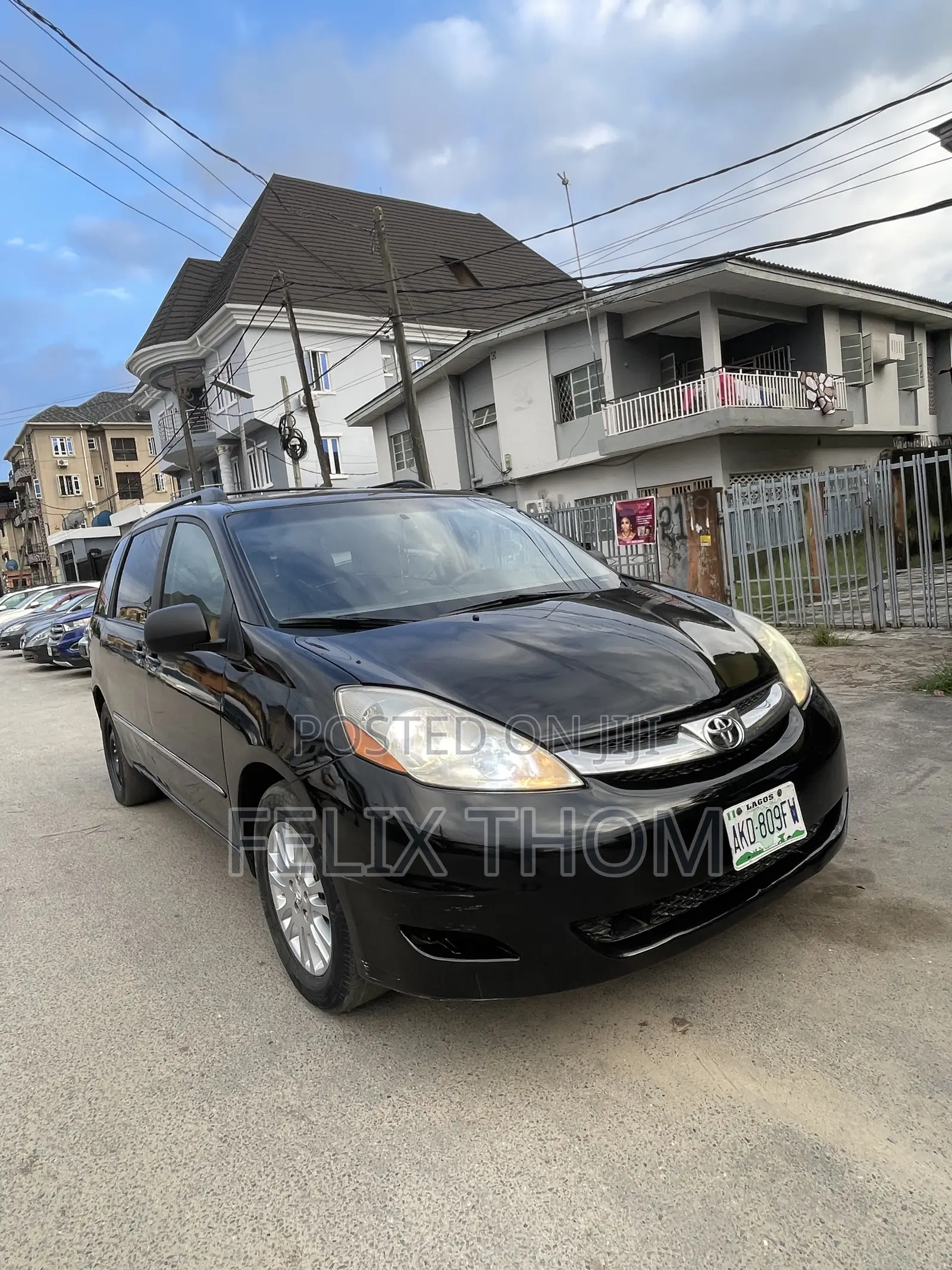 Toyota Sienna XLE 2008 Black