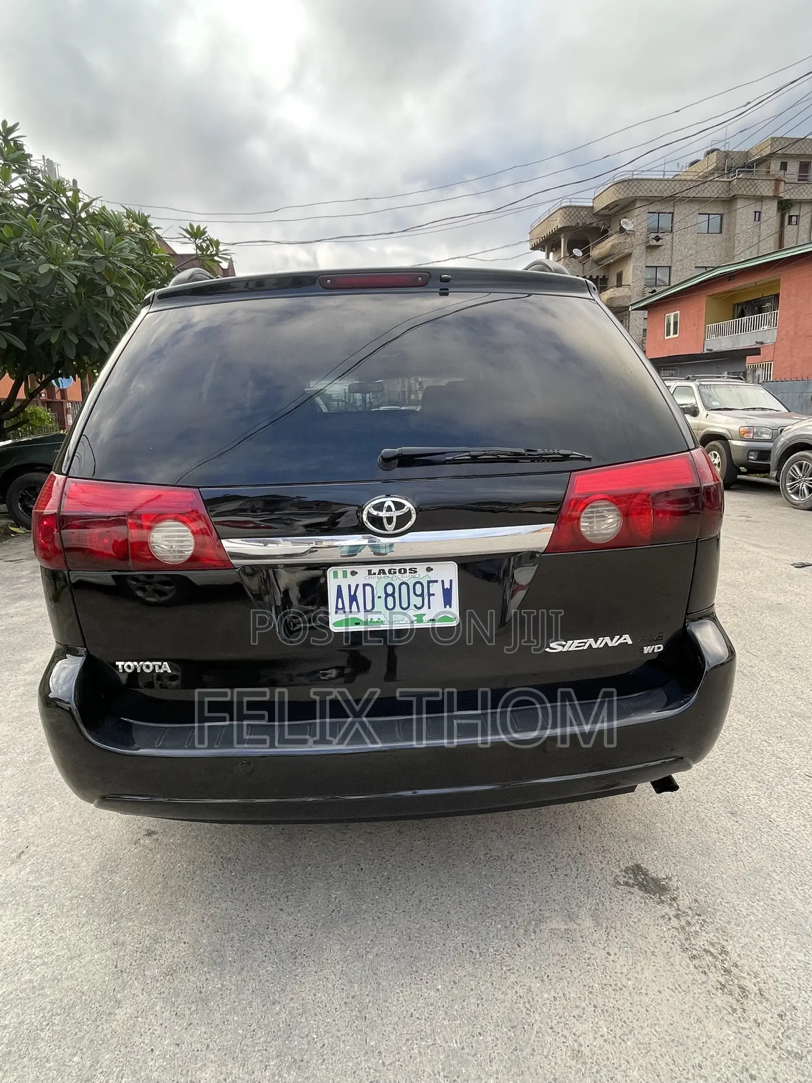 Toyota Sienna XLE 2008 Black