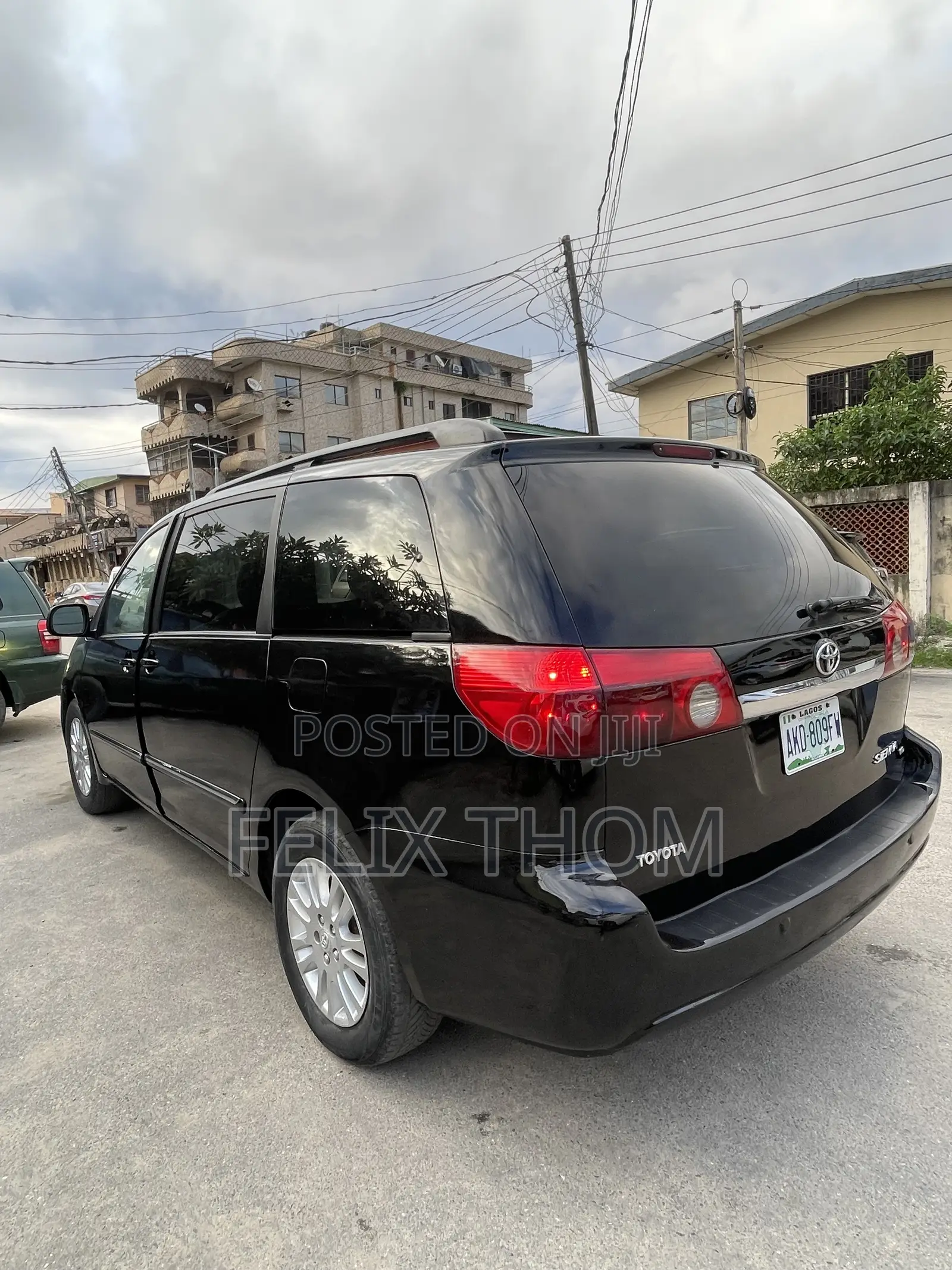 Toyota Sienna XLE 2008 Black