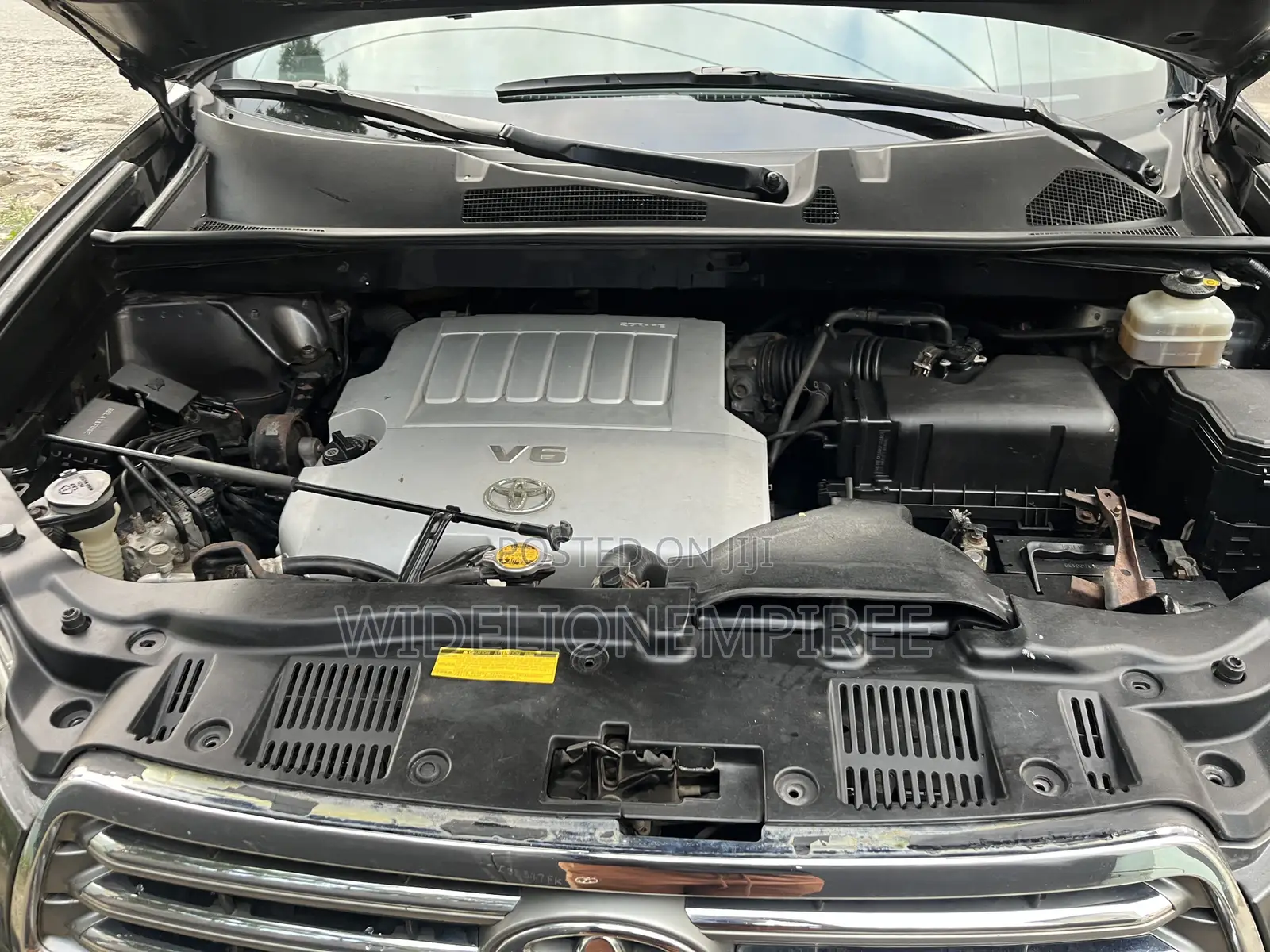 Toyota Highlander 4x4 2008 Gray