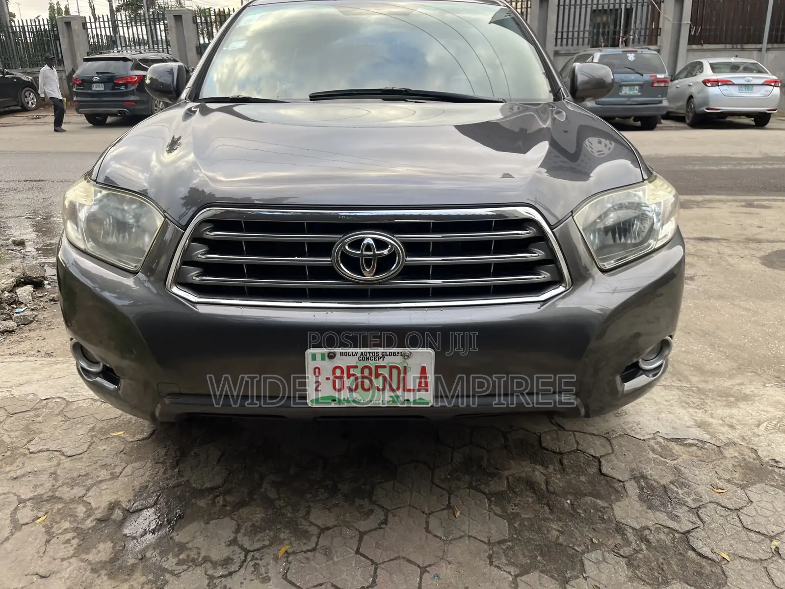 Toyota Highlander 4x4 2008 Gray