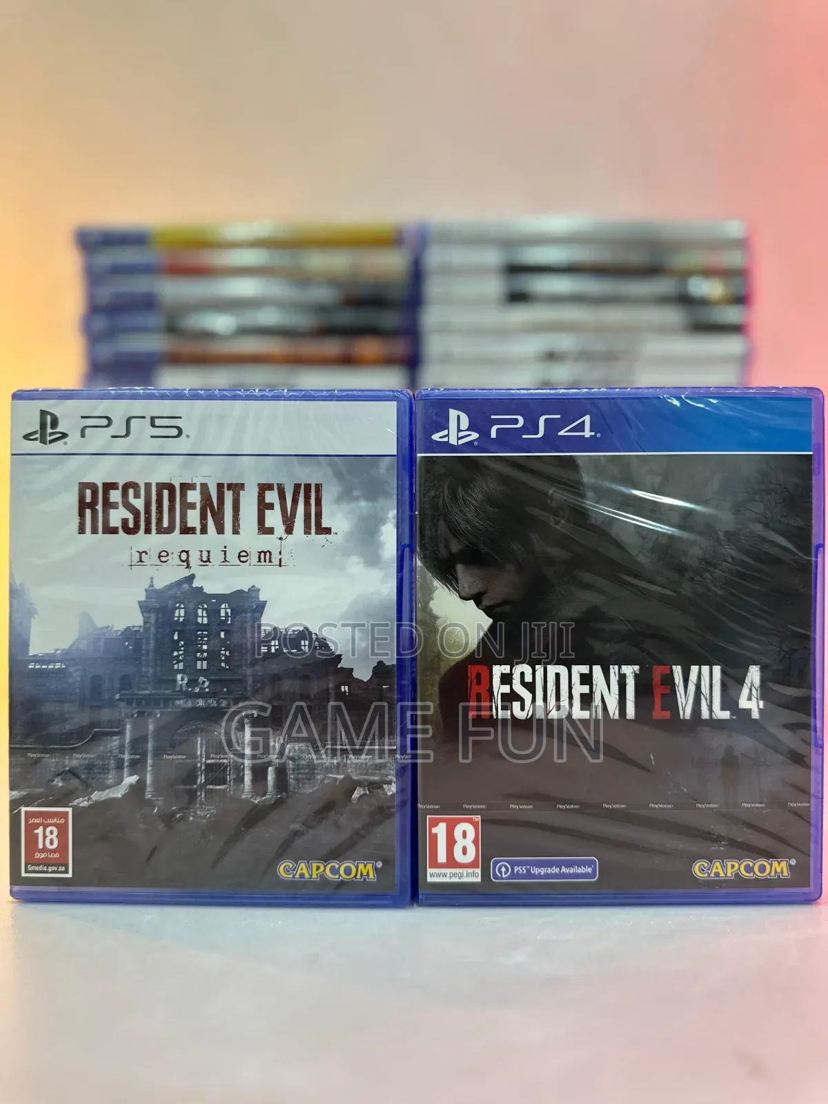 Resident Evil PS5 PS4 CD Disc Requiem 9 4 PlayStation