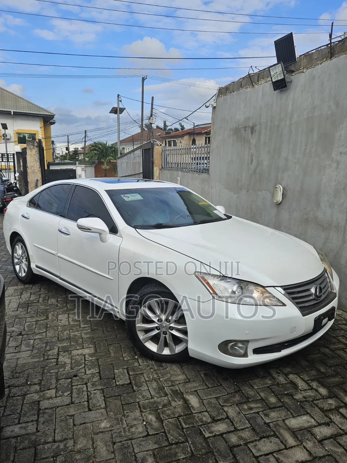 Lexus ES 350 2012 White