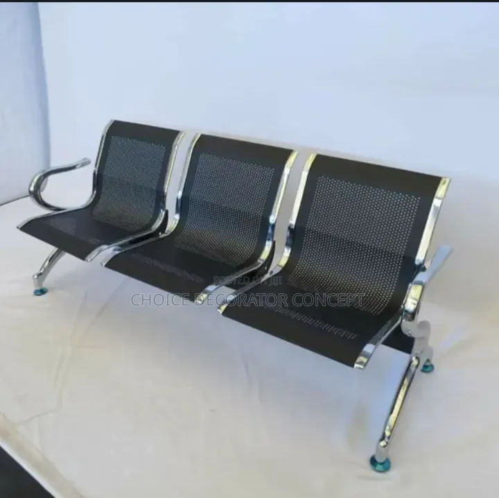 3-Seater Airport/Reception Waiting Chair