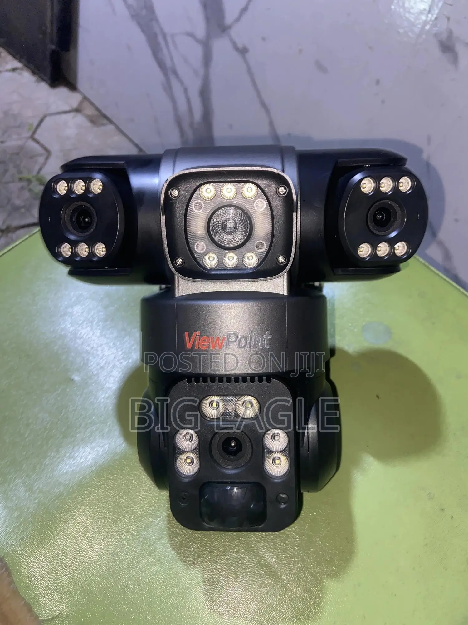 Original V380 Pro Complete 3 Lens 4g Enabled Solar Camera Ultra Ahd