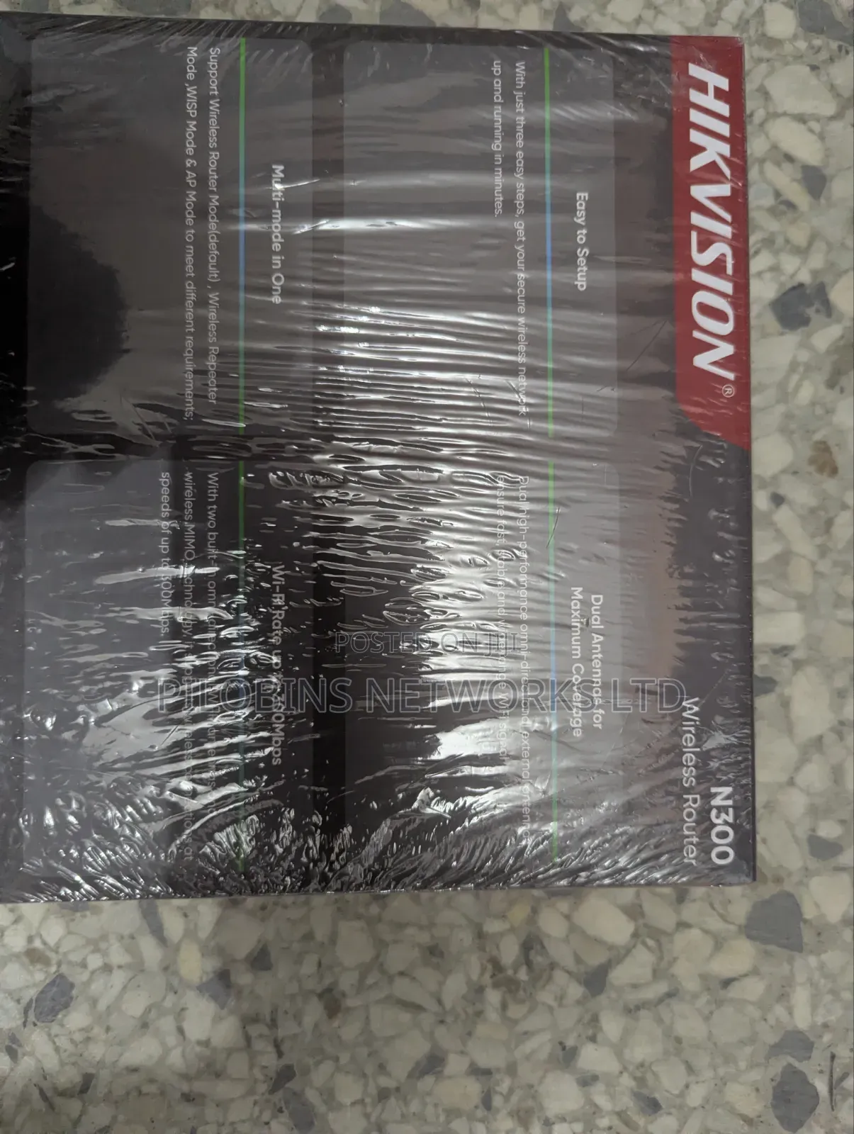 Hikvision N300 Wireless Router -WR3N