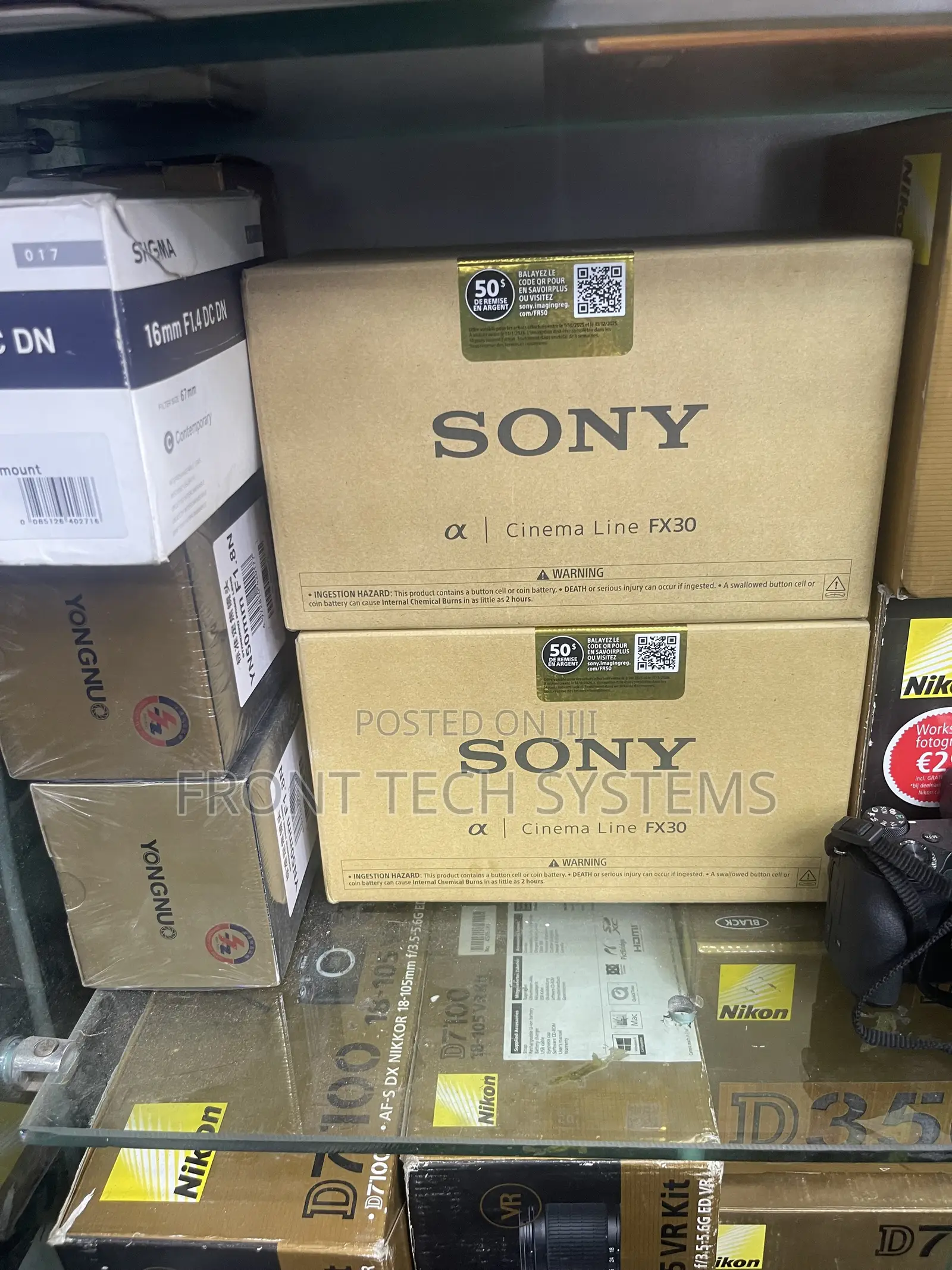 Sony Cinema Line Fx30 New Video Camera
