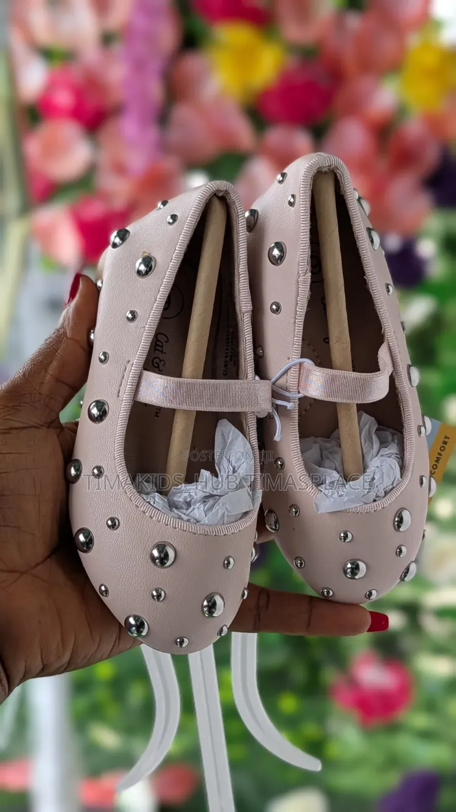Girl's Studded Ballet Shoe