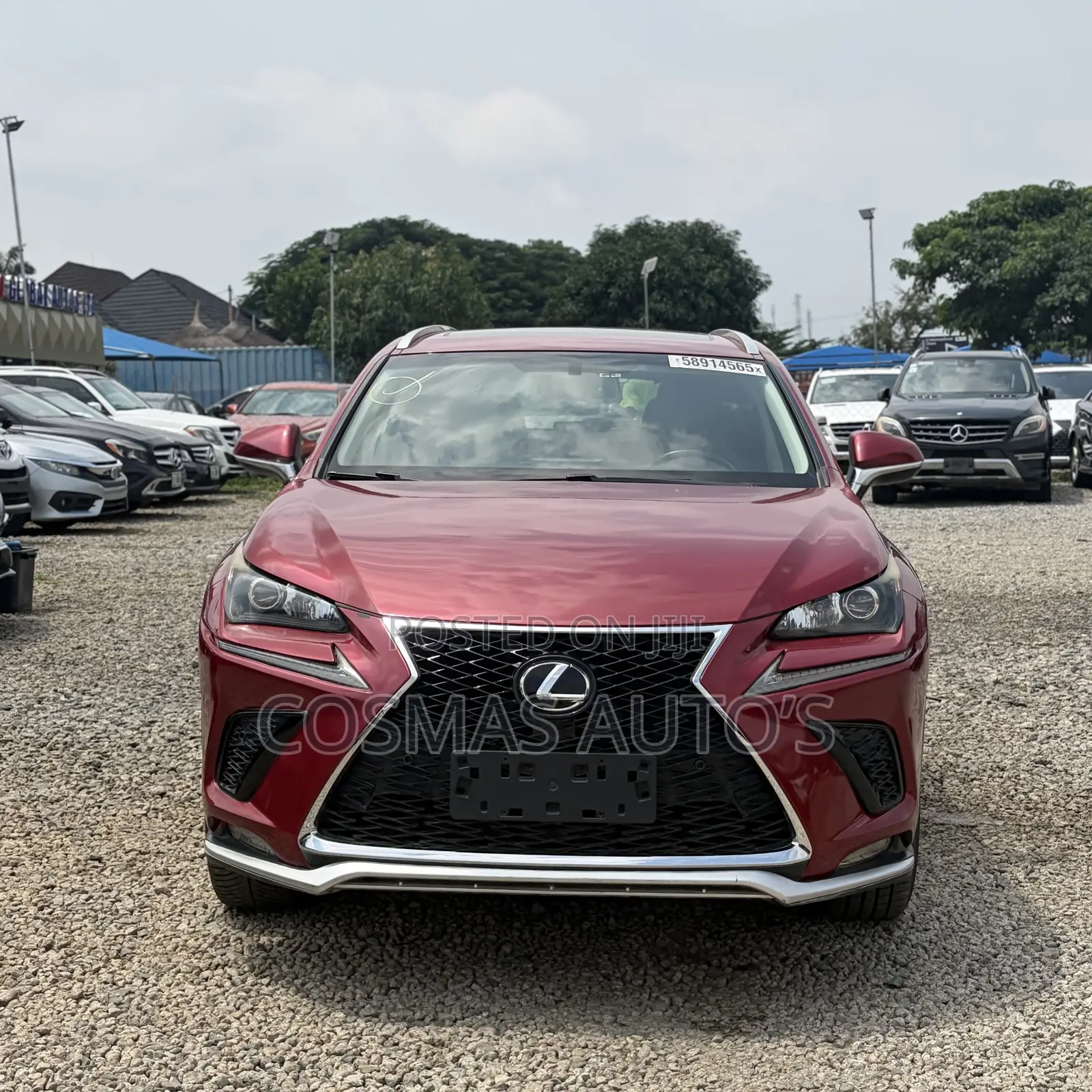 Lexus NX 200t AWD 2017 Red