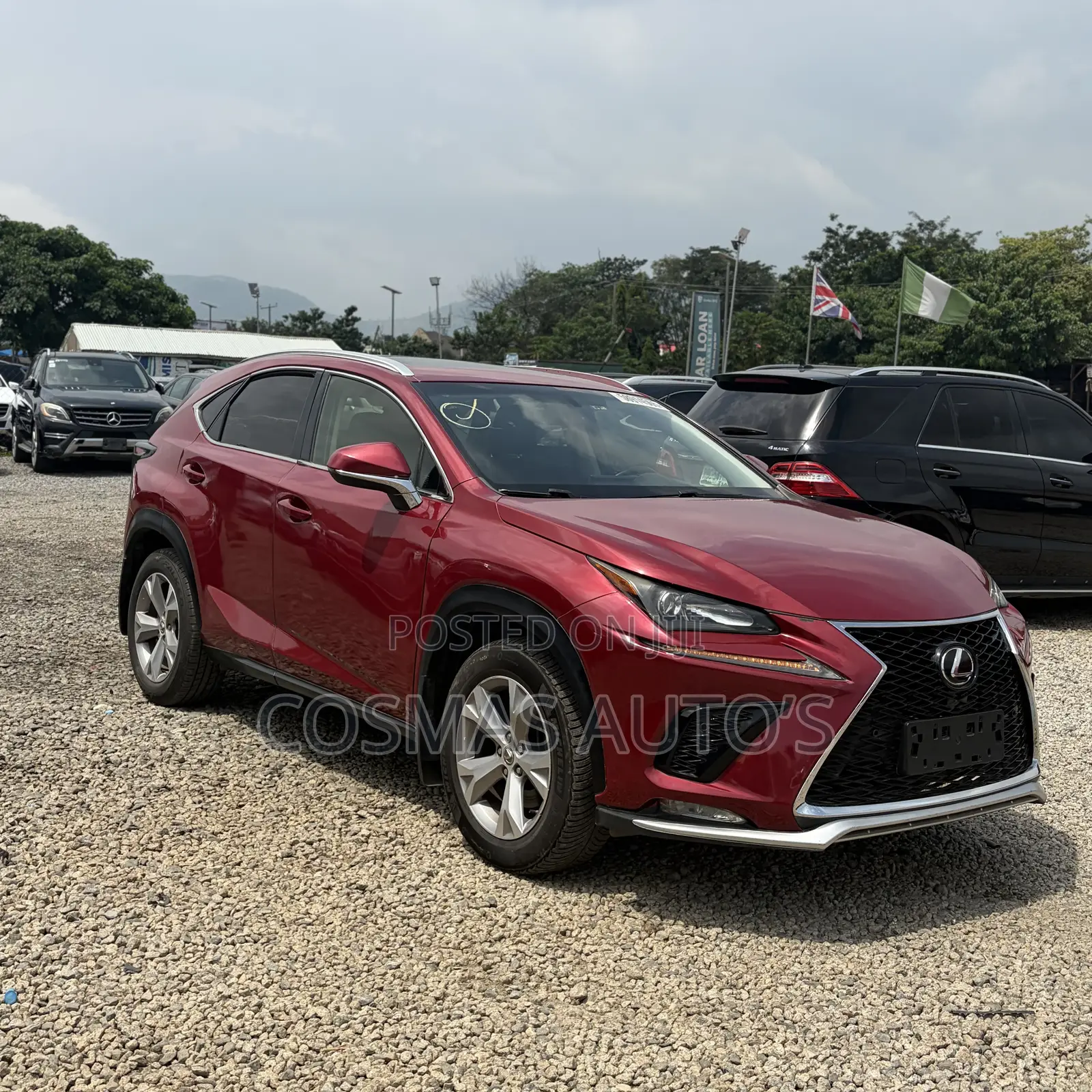 Lexus NX 200t AWD 2017 Red