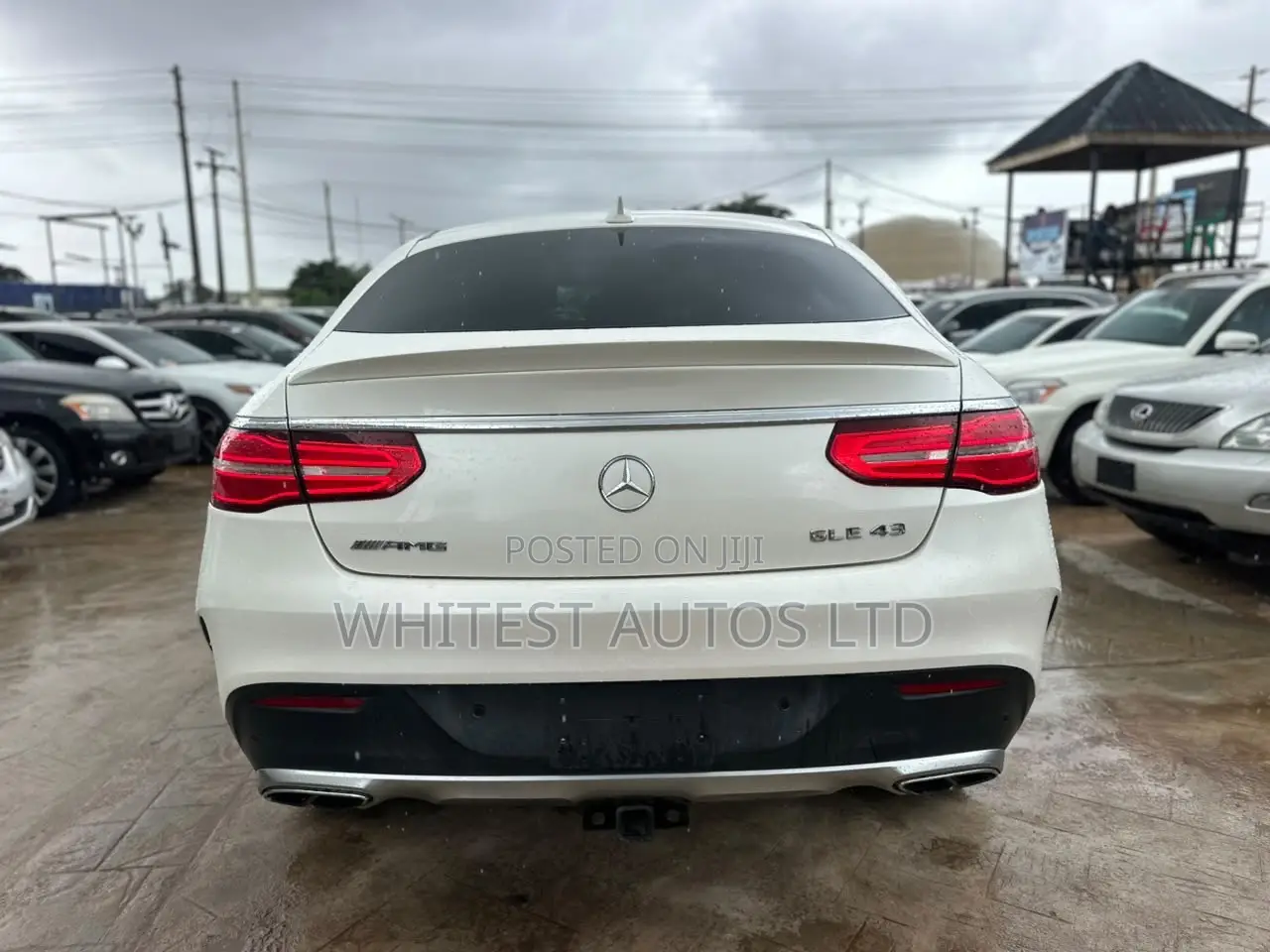 Mercedes-Benz GLE-Class AMG GLE 43 4MATIC 2017 White