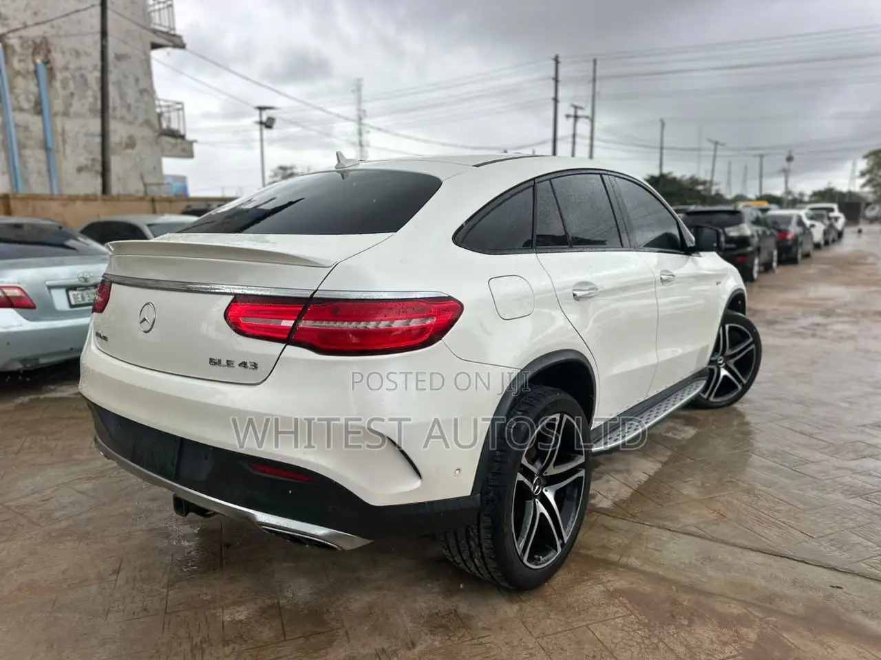 Mercedes-Benz GLE-Class AMG GLE 43 4MATIC 2017 White