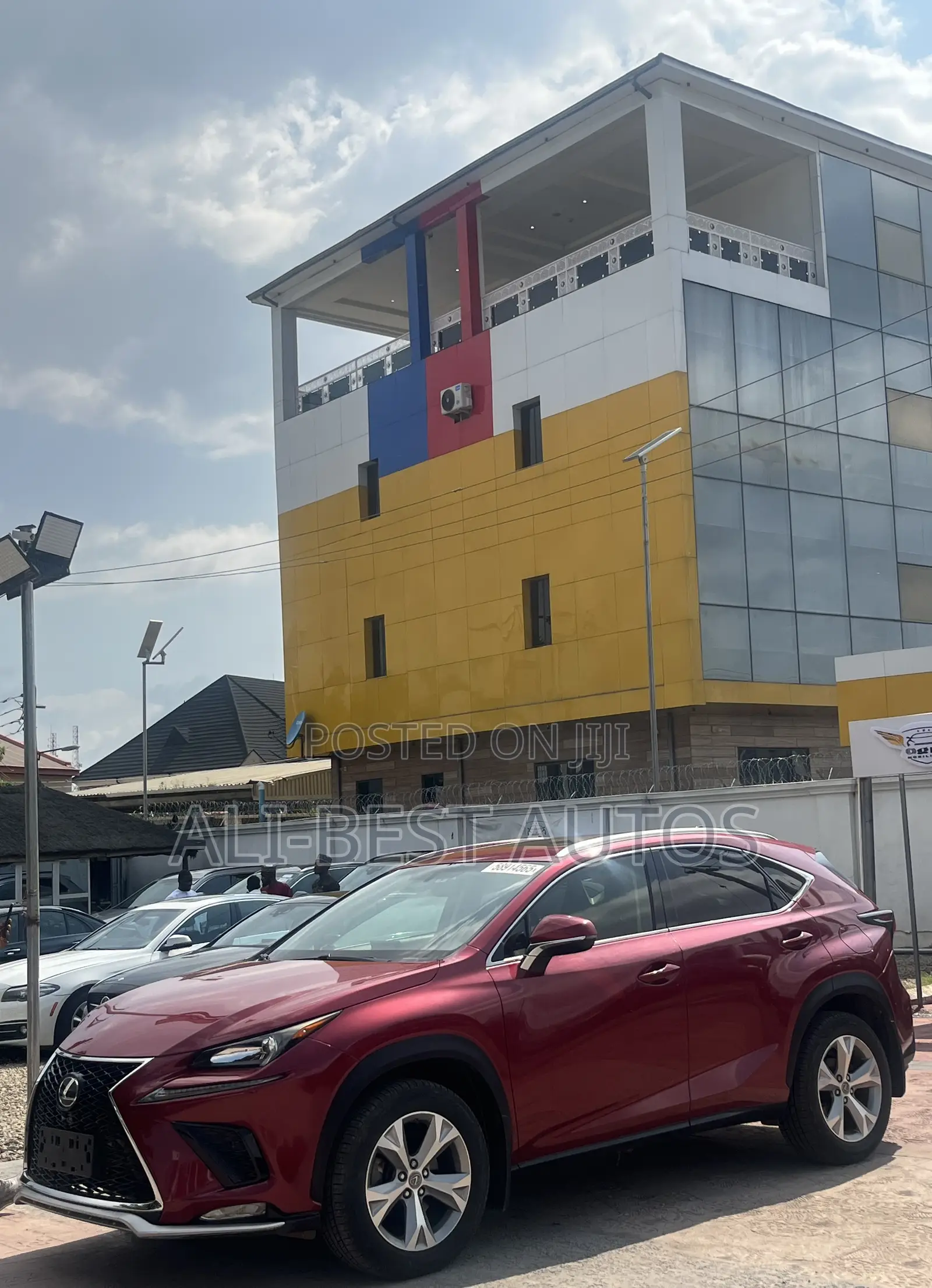 Lexus NX 2017 Red