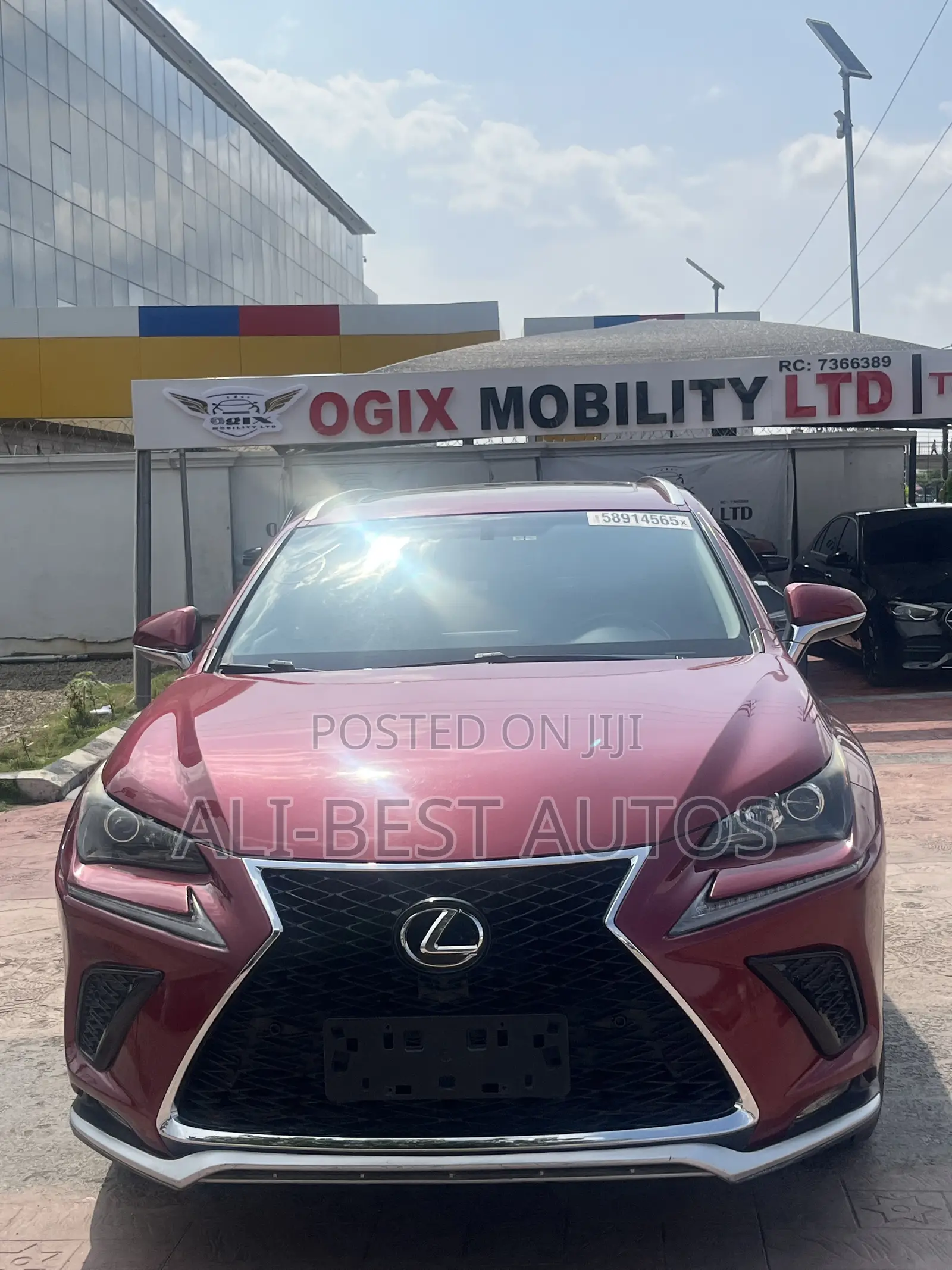 Lexus NX 2017 Red