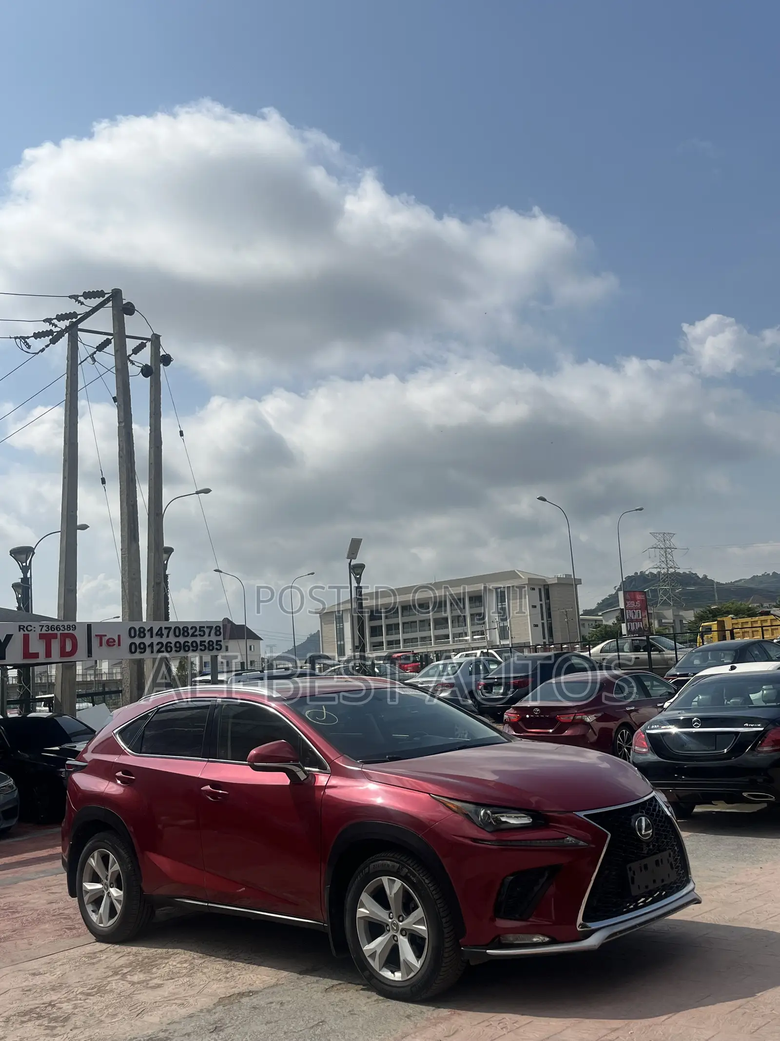 Lexus NX 2017 Red
