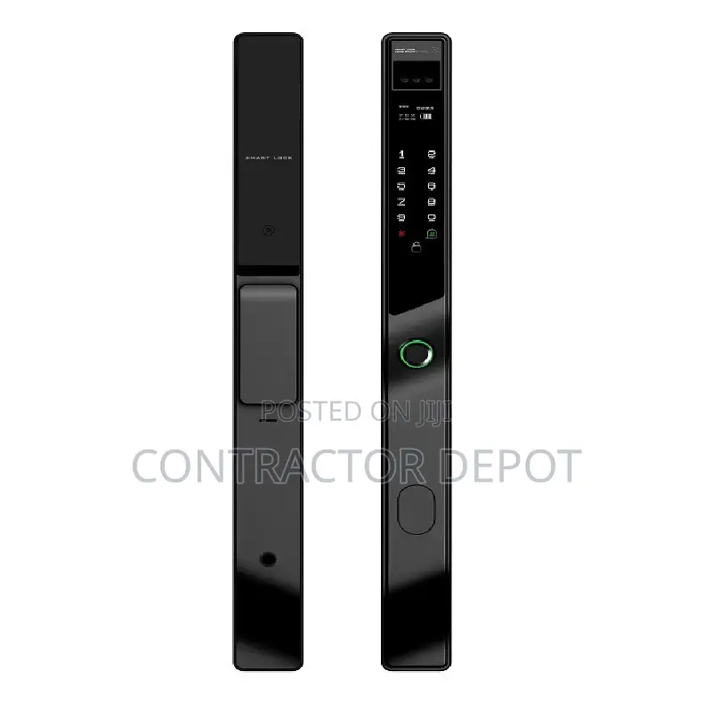 Tuya Waterproof Electric 3D Face Fingerprint Slim Door Lock