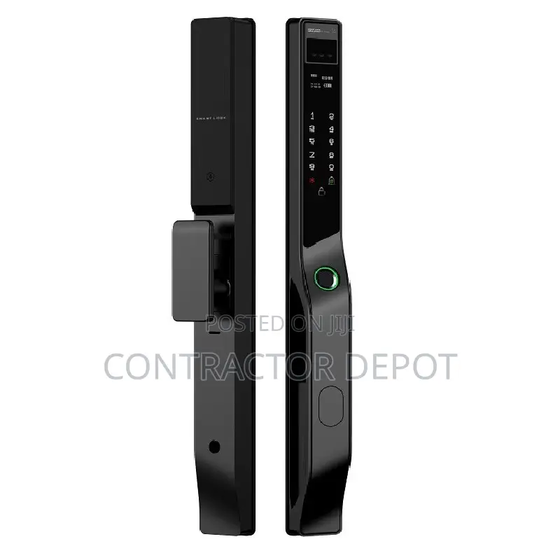 Tuya Waterproof Electric 3D Face Fingerprint Slim Door Lock