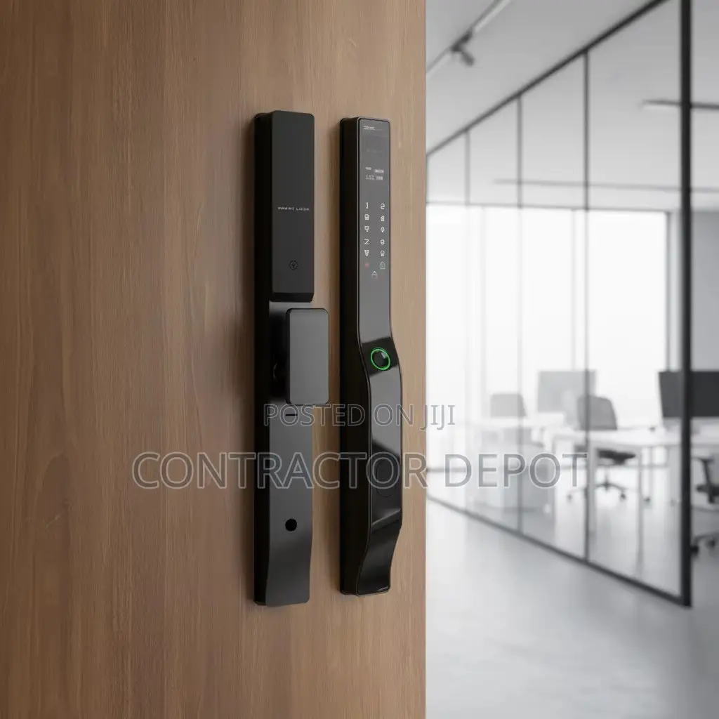 Tuya Waterproof Electric 3D Face Fingerprint Slim Door Lock