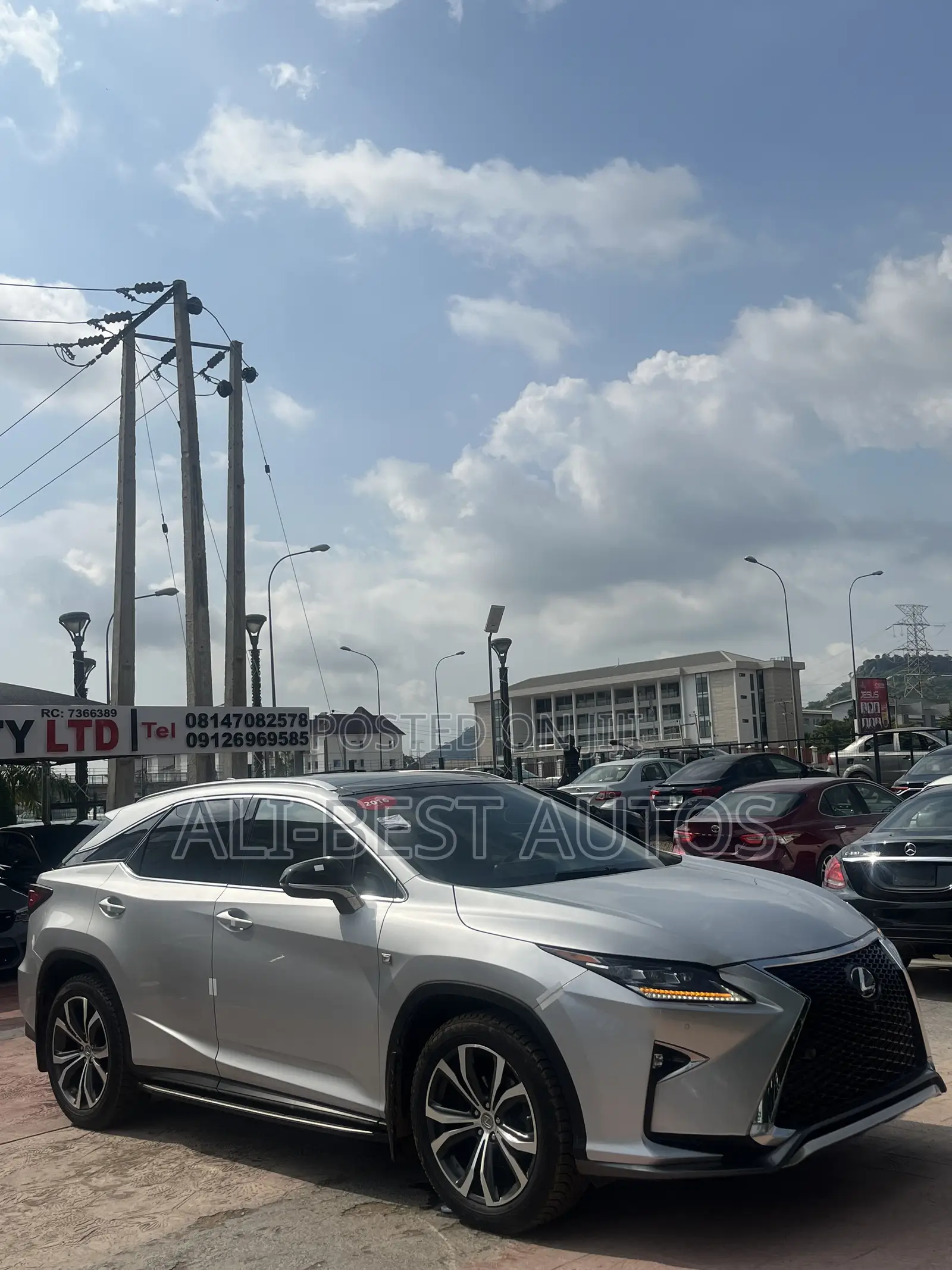 Lexus RX 2016 Silver