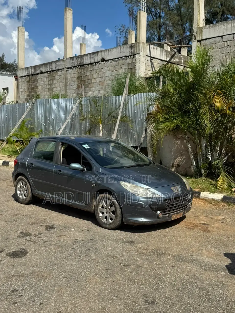 Peugeot 307 2007 Gray