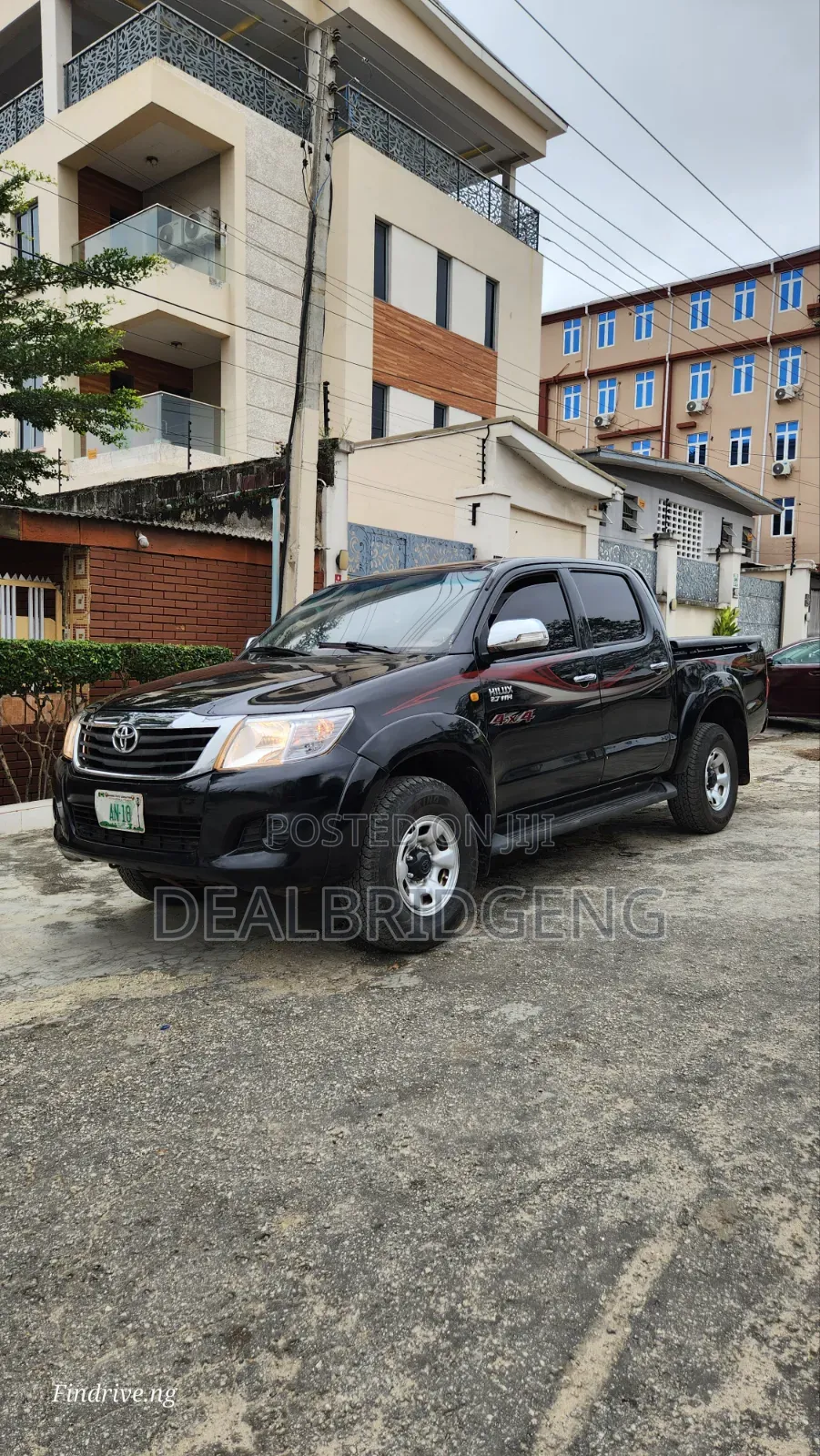 Toyota Hilux 2.7 VVT-i 4X4 SRX 2011 Black