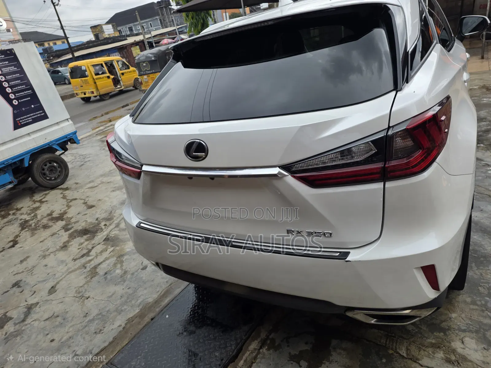 Lexus RX 350 FWD 2017 White