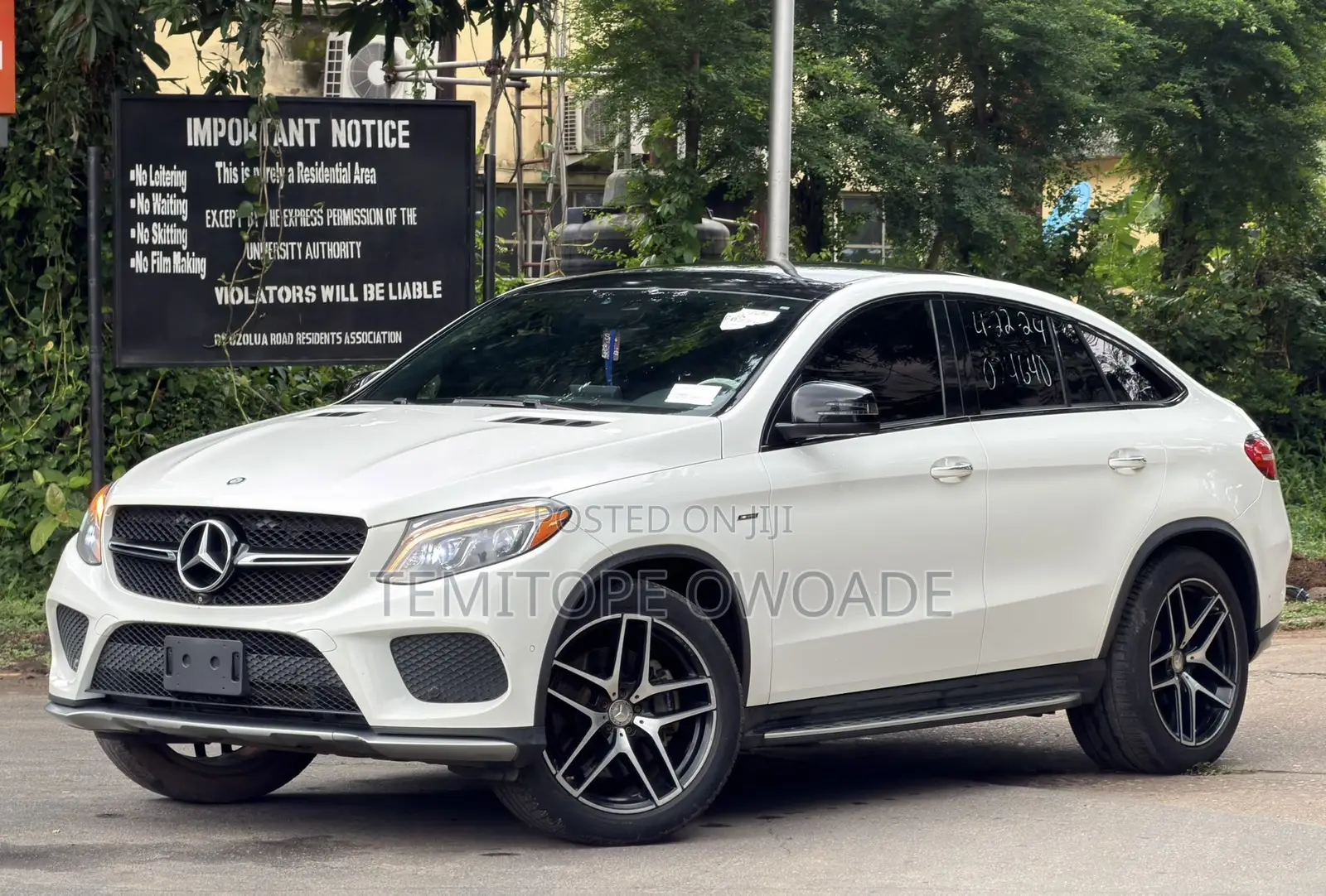 Mercedes-Benz GLE-Class 2016 White