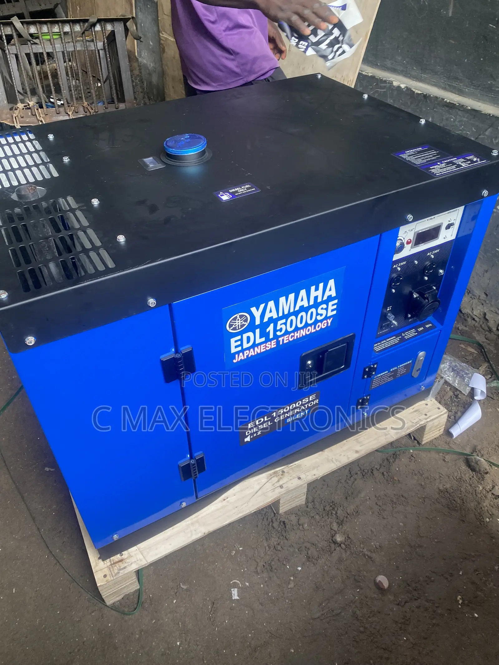 YAMAHA 15KVA Silent Diesel Generator – 100% Copper Coil