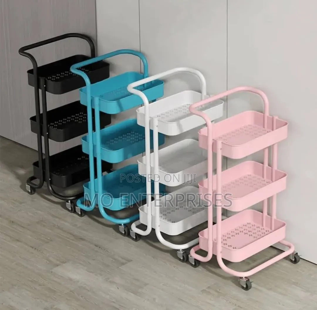 Multi-Purpose Mobile Storage Organizer Rack.