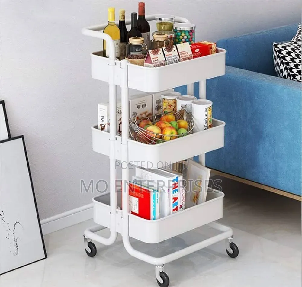 Multi-Purpose Mobile Storage Organizer Rack.