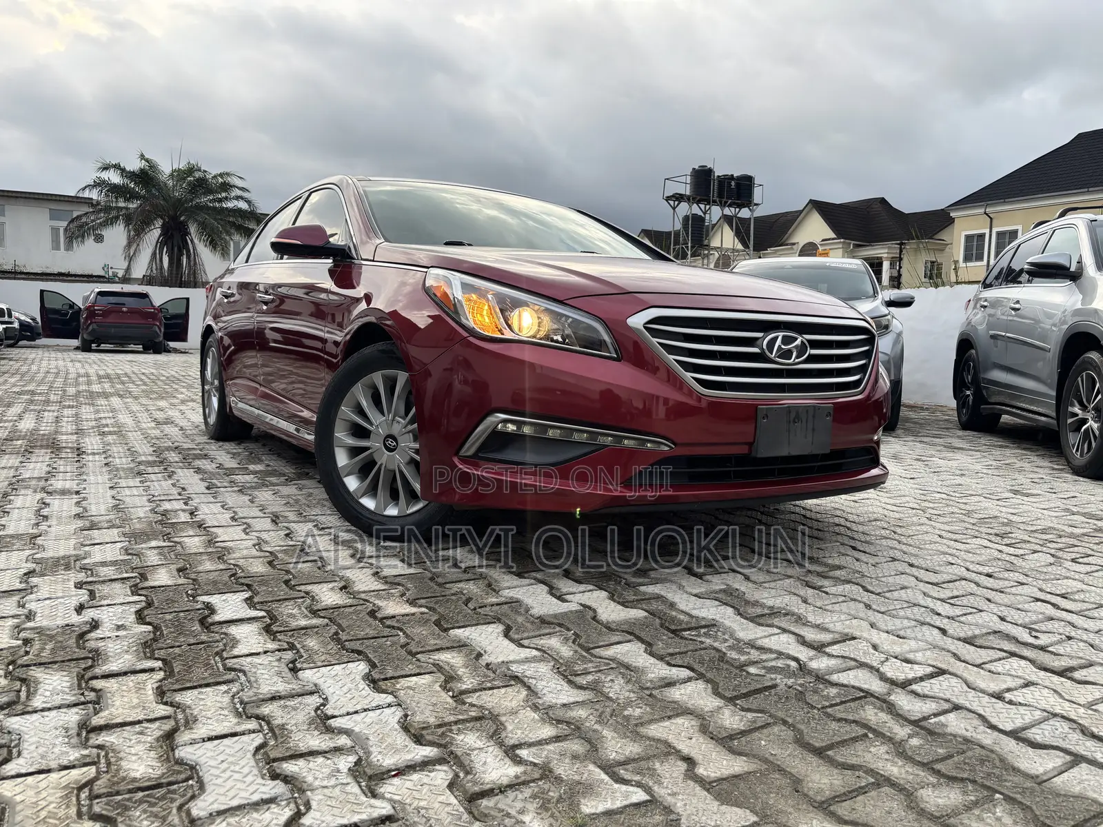 Hyundai Sonata Limited 4dr Sedan (2.4L 4cyl 6A) 2015 Red