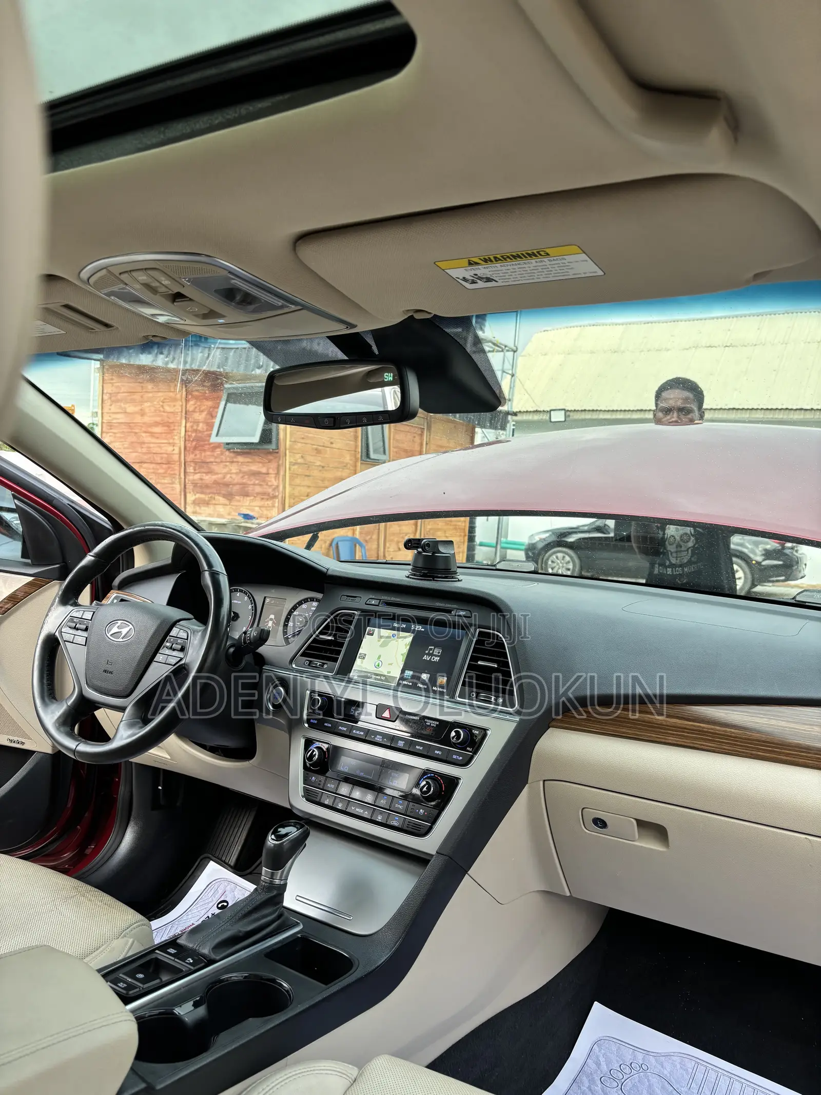 Hyundai Sonata Limited 4dr Sedan (2.4L 4cyl 6A) 2015 Red