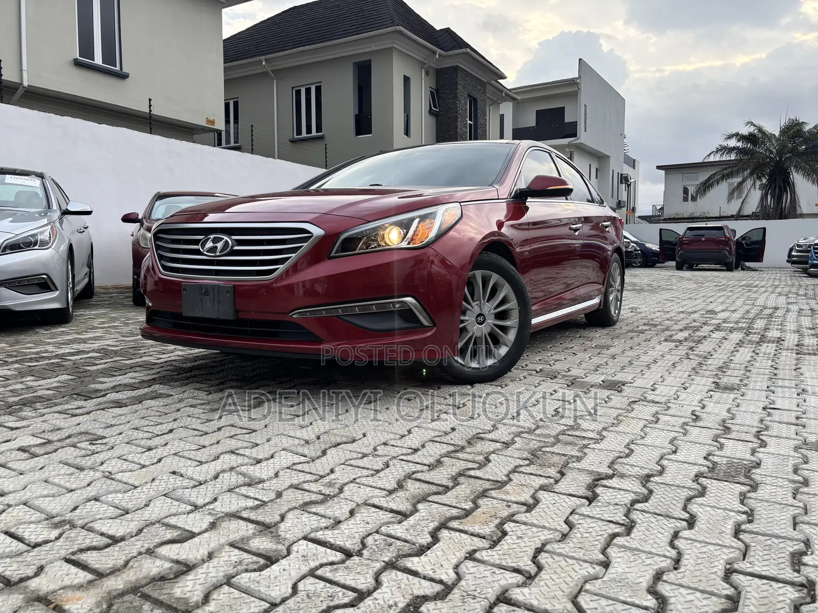 Hyundai Sonata Limited 4dr Sedan (2.4L 4cyl 6A) 2015 Red