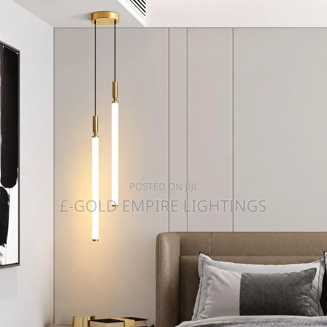 Modern 2-Light Pendant Chandelier – Luxury LED Hanging Light