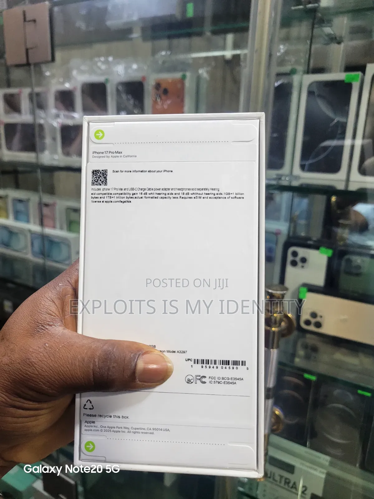 New Apple iPhone 17 Pro Max 256 GB White