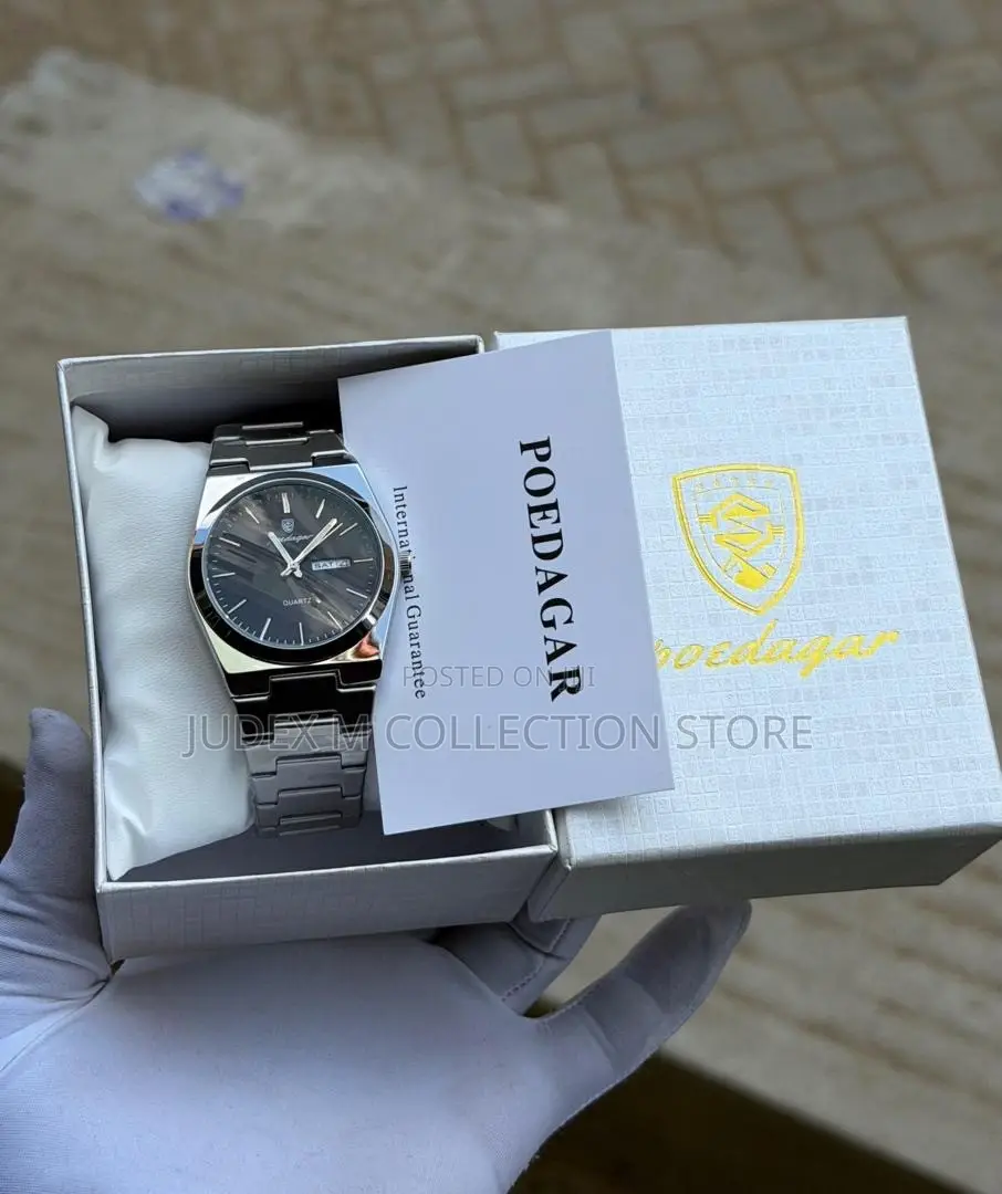 New Poedagar Chain Wrist Watch Waterproofs With Sapphire Glass