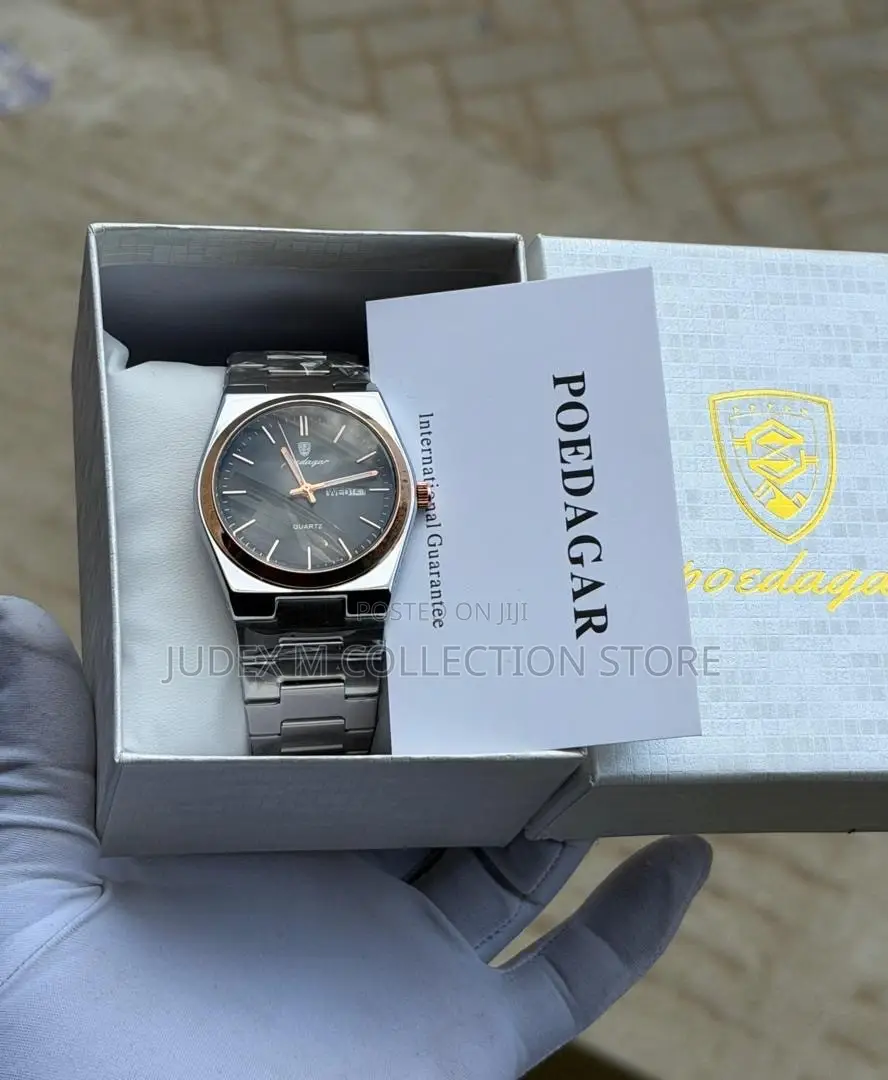 New Poedagar Chain Wrist Watch Waterproofs With Sapphire Glass