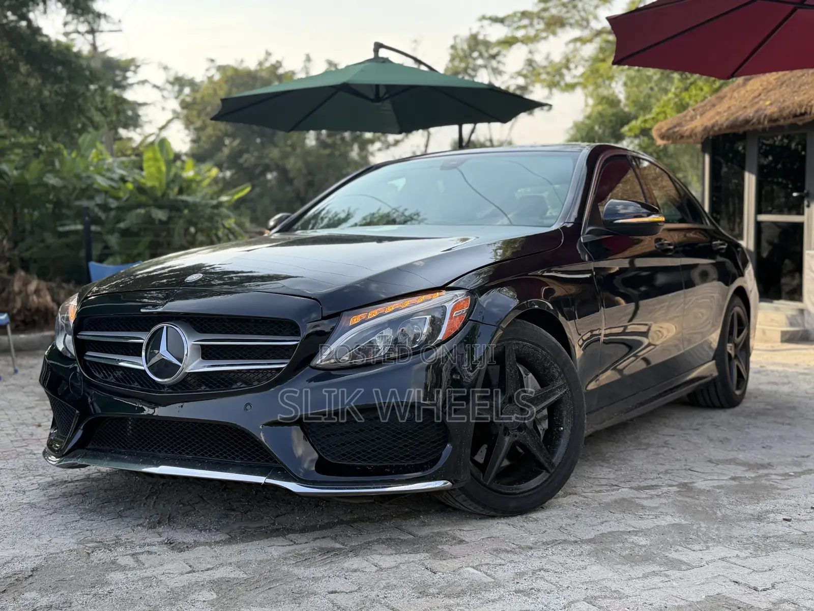 Mercedes-Benz C400 4Matic AWD Sedan (3.0L V6 7A) 2015 Black