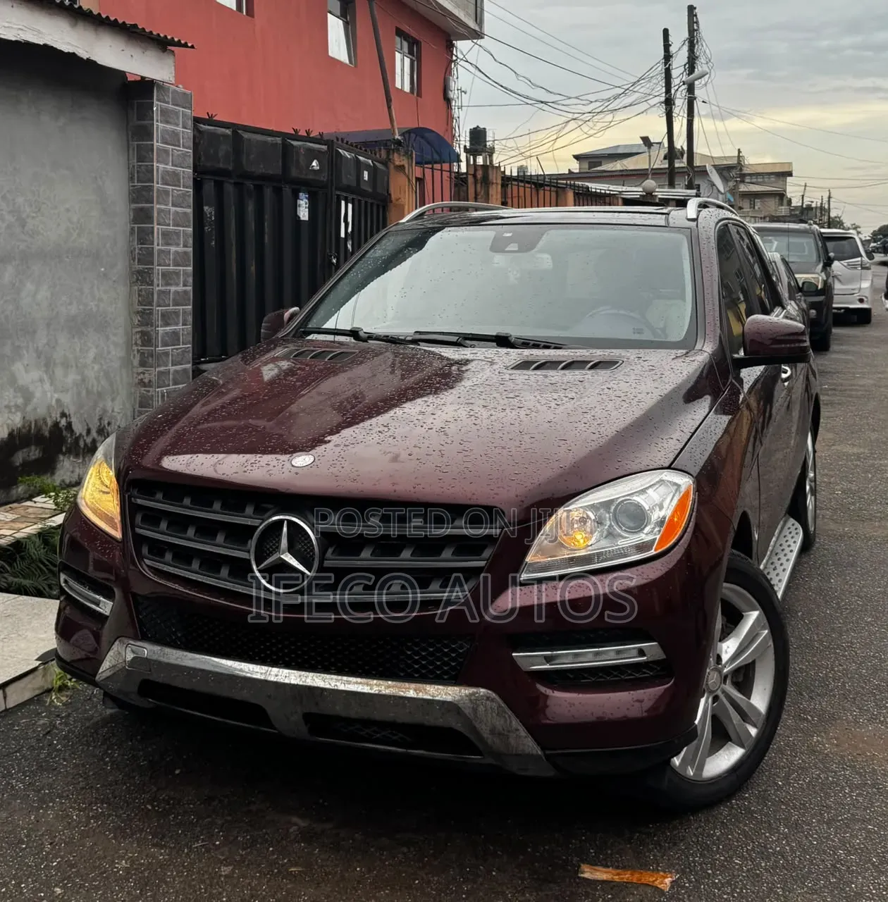 Mercedes-Benz M Class 2013 Burgundy