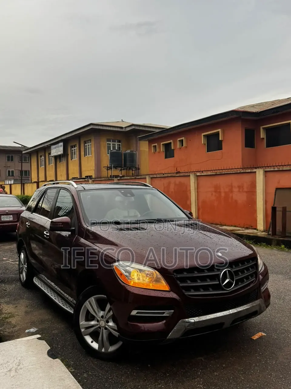 Mercedes-Benz M Class 2013 Burgundy