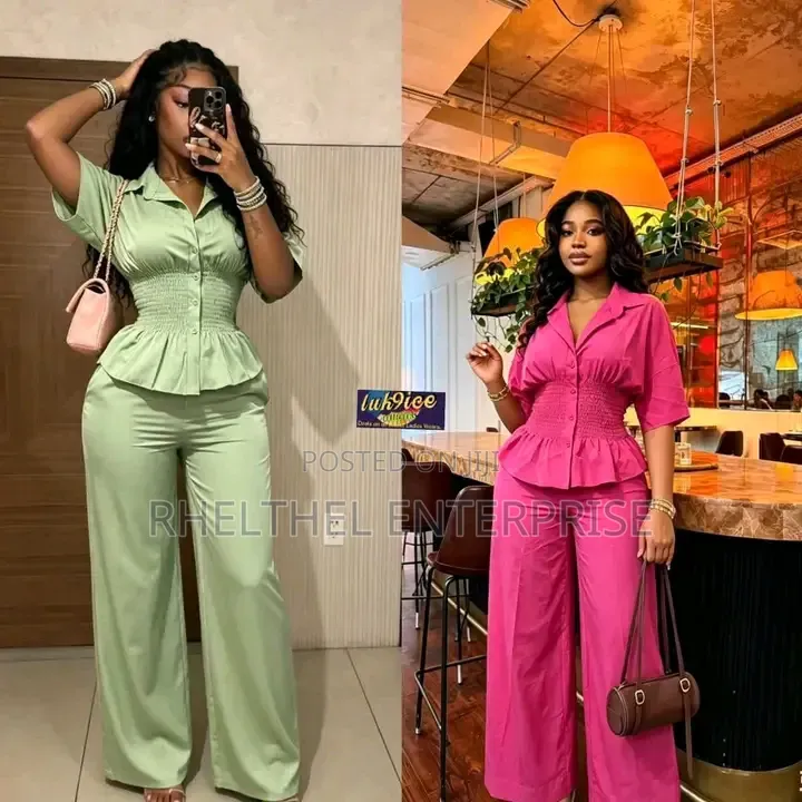 Two Piece Top and Trouser